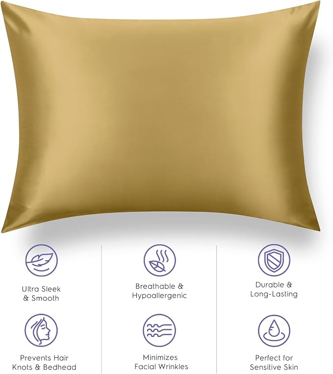 Tafts Silk Pillow Cases - 22mm 100% Pure Mulberry 6A Silk Pillowcase - Image 3