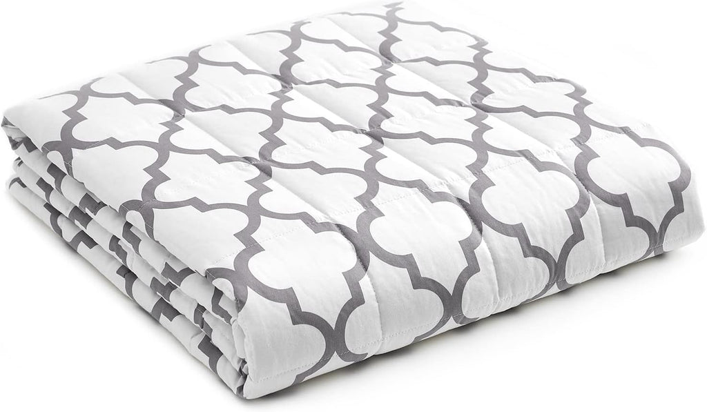 YnM Weighted Blanket, Heavy 100 Percent Oeko-Tex Certified Cotton Material by YNM