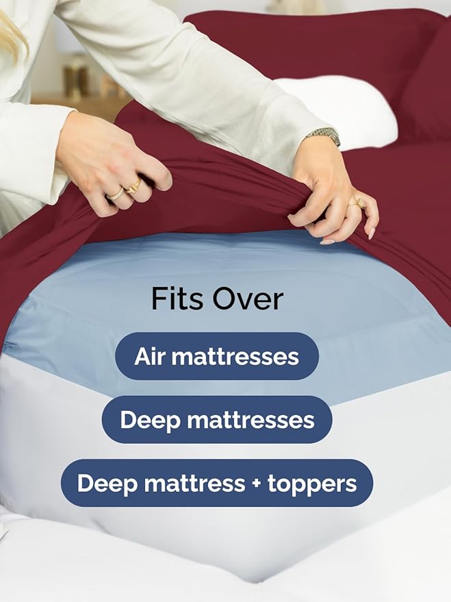 Extra Deep Twin XL Fitted Sheet - Image 6