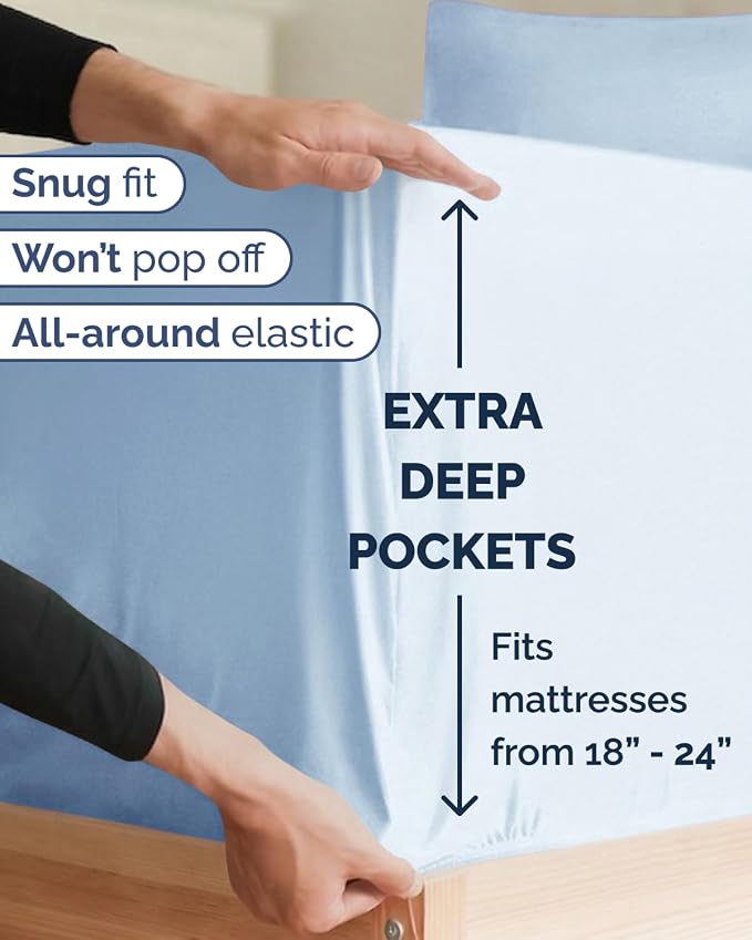 Extra Deep Twin XL Sheet Set - Image 3