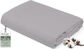 Royale Linens 100% Organic Cotton Twin XL Flat Sheet Only by ROYALELINENS