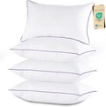 JOLLYVOGUE Pillows Standard Size Set of 4, Washable Supportive Full Size Bed by JOLLYVOGUE