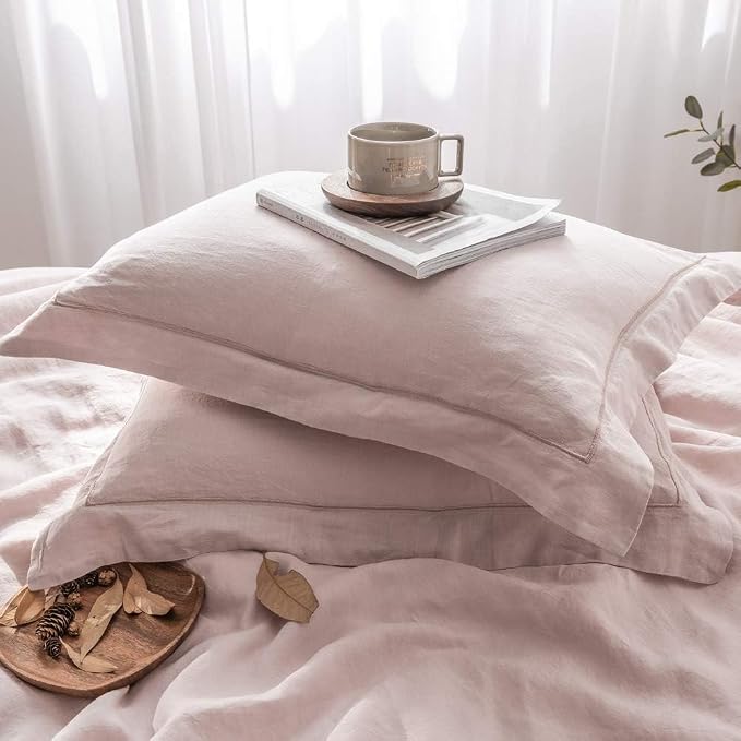Simple&Opulence 100% Washed Linen Duvet Cover - Image 8