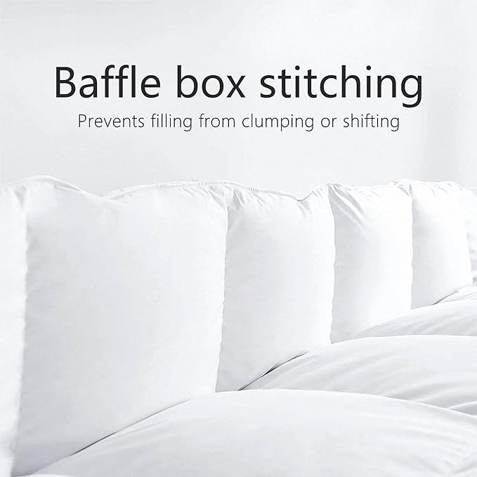 TEXARTIST Premium 2100 Series Oversized Queen Comforter All Season Breathable - Image 3