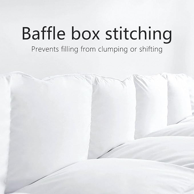 TEXARTIST Premium 2100 Series California King Comforter All Season Breathable - Image 3