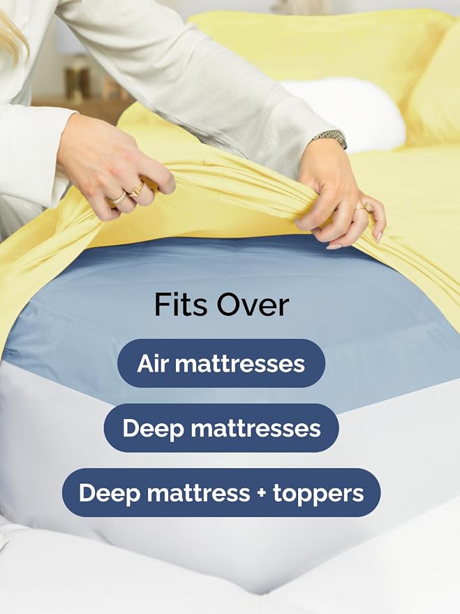 Extra Deep Split King Fitted Sheet - Image 6