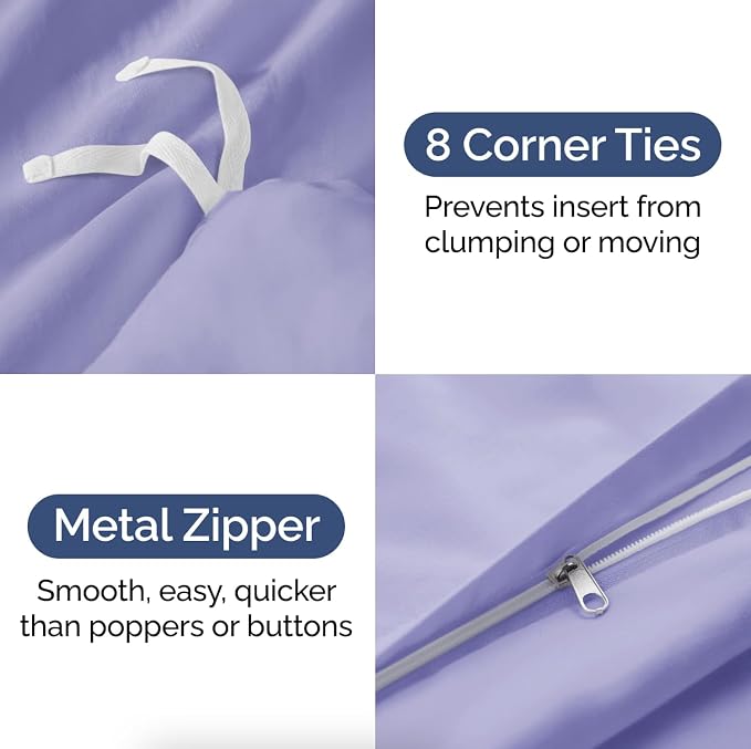 Duvet Cover Cal King Size Set - Image 4