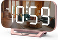Peakeep Slim Digital Mirror Aesthetic Alarm Clock by PEAKEEP