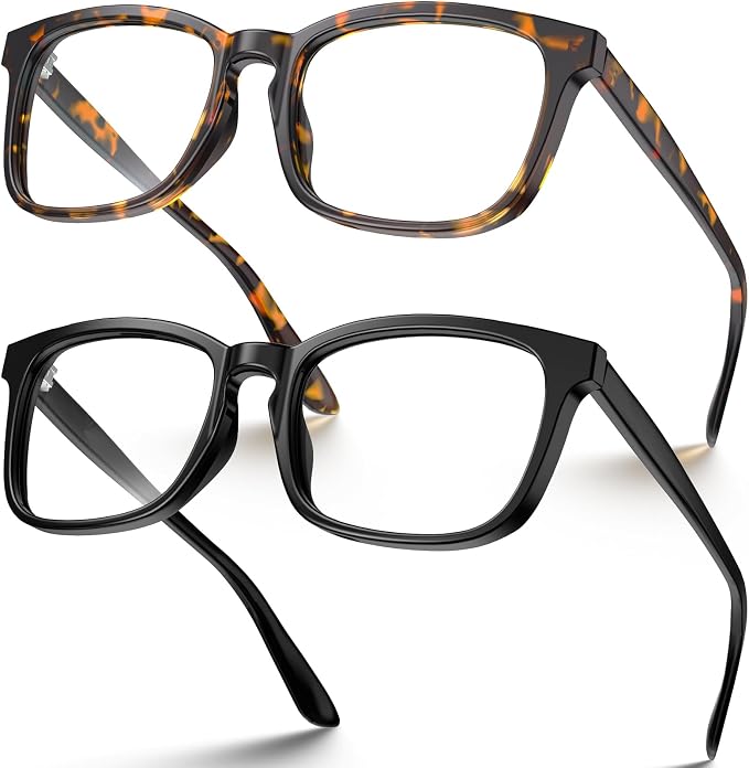 VISOONE Blue Light Blocking Glasses Square by VISOONE