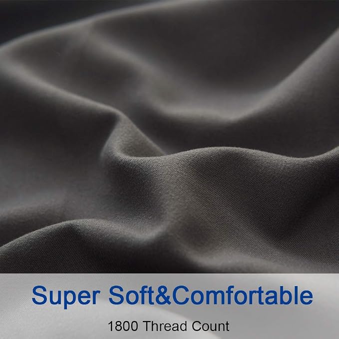 SONORO KATE Bed Sheet Set Super Soft Microfiber 1800 Thread Count Luxury - Image 5