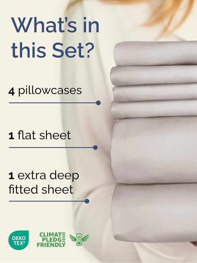 Extra Deep Cal King Sheet Set - Image 2