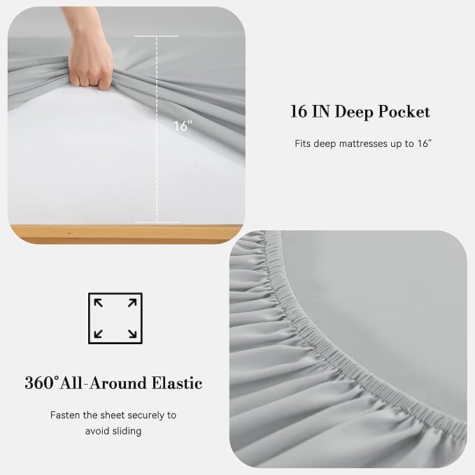 Grey King Sheet Set - Image 3