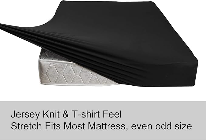 Soft Stretch Twin Fitted Sheet Only - Image 3