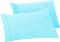 Elegant Comfort Solid Pillowcases 1500 Premium Hotel Quality Microfiber by ELEGANTCOMFORT