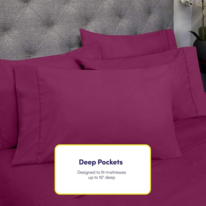 Cal King Size Bed Sheets - Image 5
