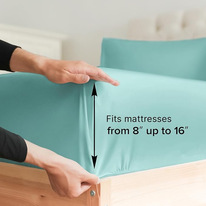 Split King Fitted Bed Sheet - Image 2