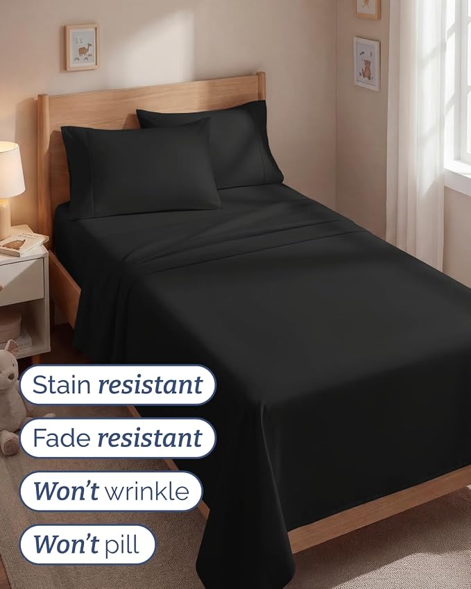 Twin 4 Piece Sheet Set - Image 5