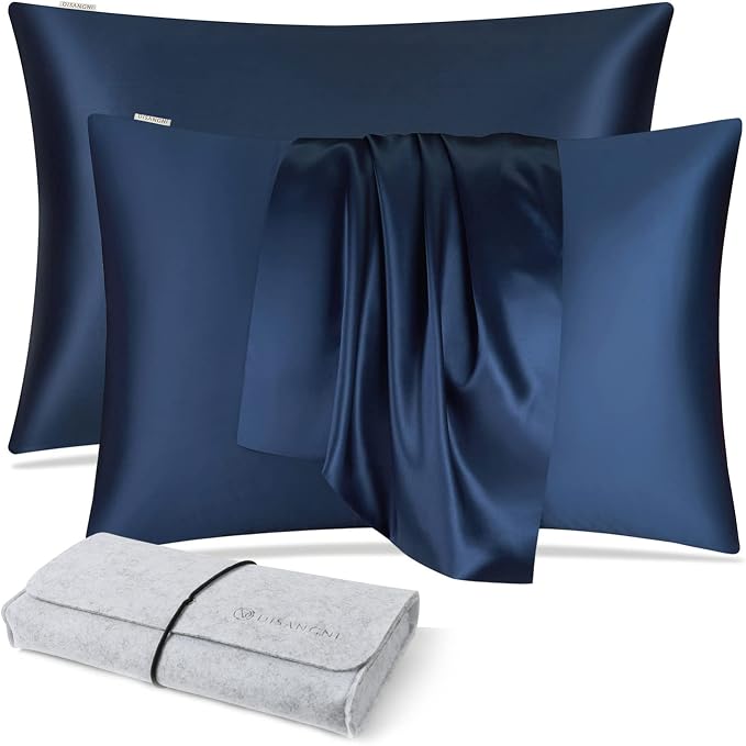DISANGNI 100% Natural Mulberry Silk Pillow case by DISANGNI