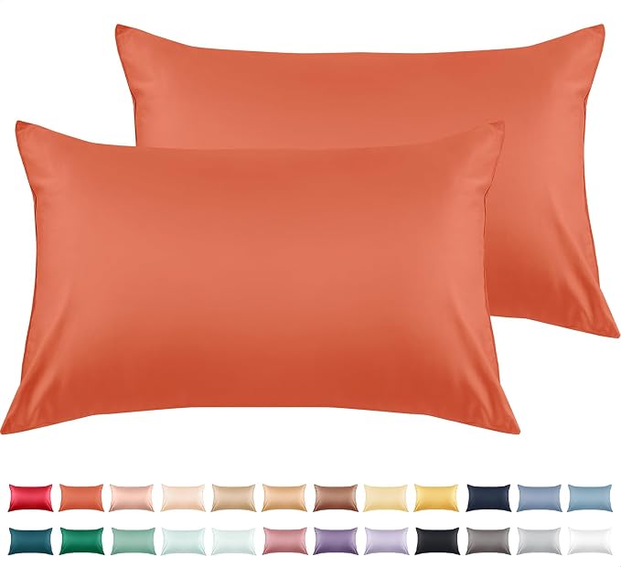 Warmstar Cotton Pillow Cases Standard Size Set of 2, 600 Thread Count by Warmstar