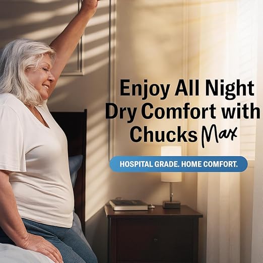 Chucks® MAX Hospital Bed Pads Disposable Adult 36 x 36 Breathable Incontinence - Image 2