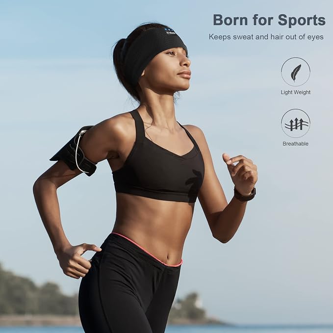 LC-dolida Sleep Headphones Headband Bluetooth 5.4, Headband Earphones Wireless - Image 5