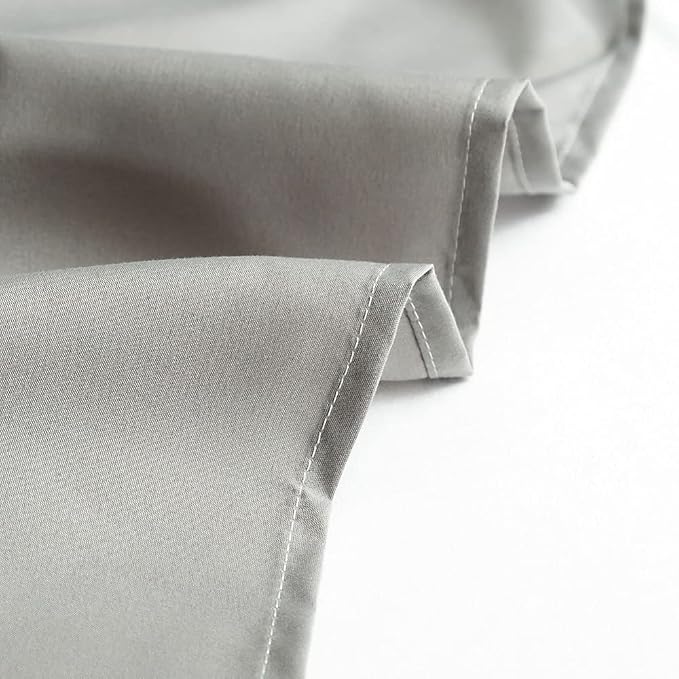 Microfiber Queen Bedding Flat Sheet, Ultra Soft and Wrinkle, Stain Resistant - Image 3