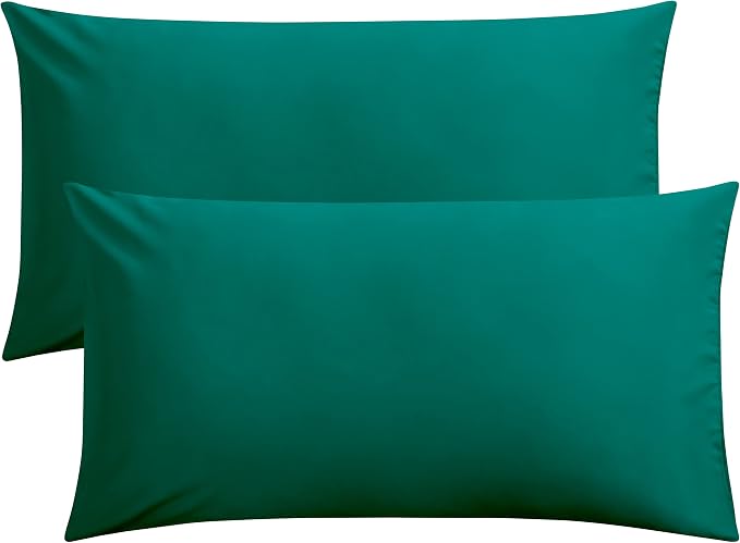 FLXXIE King Pillow Cases Set of 2, Soft Microfiber Pillow Covers by FLXXIE