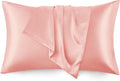 Love's cabin Satin Pillowcase Set of 2 Queen Size 20x30, Cooling Pillow Covers by Lovescabin