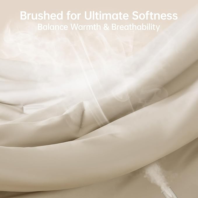 MUXHOMO Full Comforter Sets, All Season Ultra Soft Down Alternative Bedding - Image 3