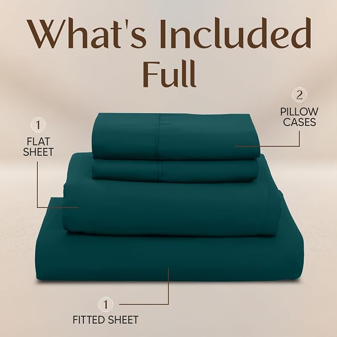 Utopia Bedding Full Bed Sheets Set - Image 3