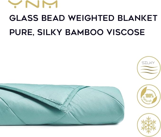 YnM Cooling Weighted Blanket, Oeko-Tex Certified Material - Image 2