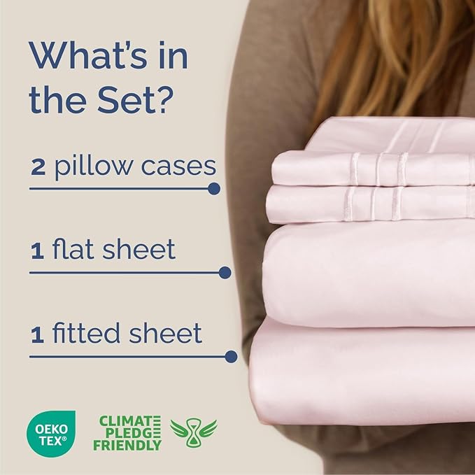 Cal King Size 4 Piece Sheet Set - Image 2