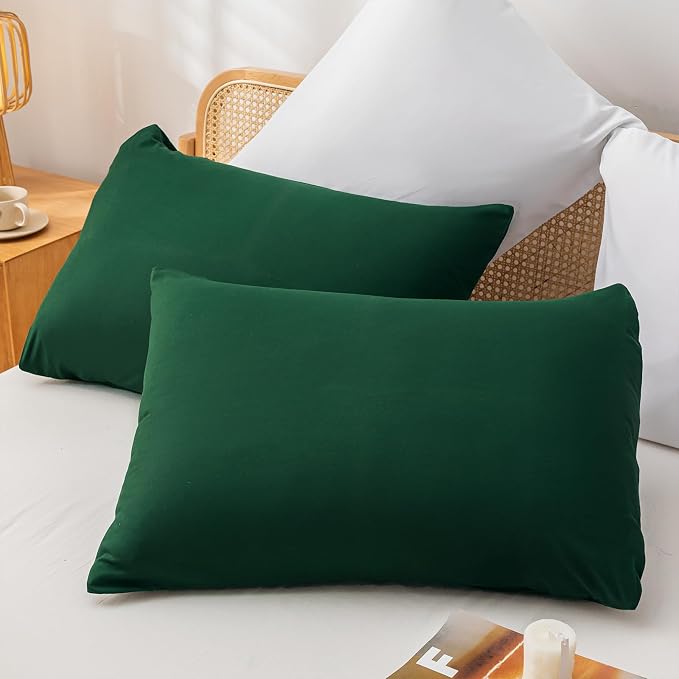 weigelia Queen Comforter Set Boho Emerald Green Comforter - Image 4