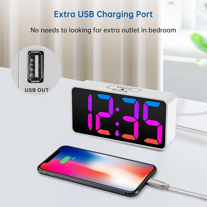 DreamSky Small Digital Alarm Clock - Image 6