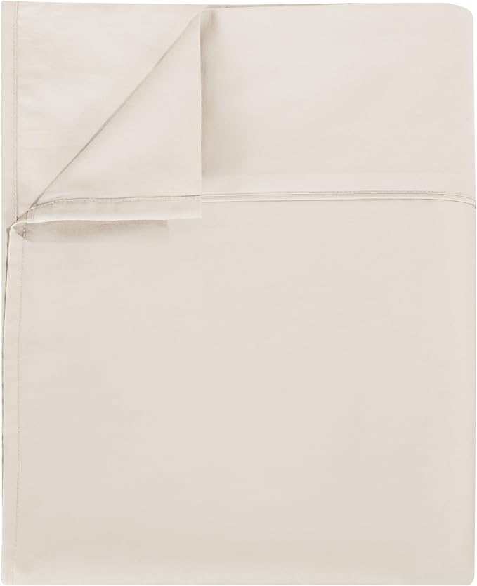 Shunjie.Home Flat Sheet Only Full Size, 400 TC 100% Egyptian Cotton Flat Sheet by ShunjieHome