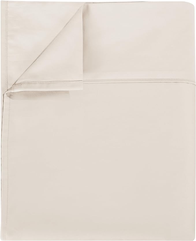 Shunjie.Home Flat Sheet Only Full Size, 400 TC 100% Egyptian Cotton Flat Sheet by ShunjieHome