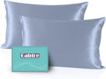 Gabire Mulberry Silk Pillow Cases Set of 2, Both Sides Real Silk Pillow Cover by MulberrySilkPillowcases