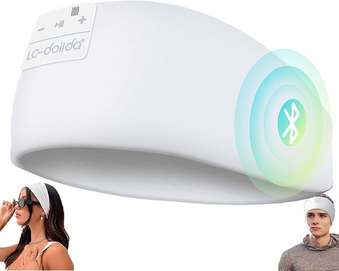 LC-dolida Sleep Headphones Bluetooth 5.4 | Headband Headphones Earphones - Image 9