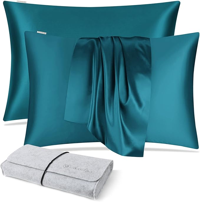 DISANGNI 100% Natural Mulberry Silk Pillow case by DISANGNI