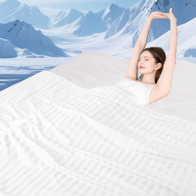 Elegear Revolutionary Cooling Throw Blanket, Absorbs Heat to Keep Body Cool by Elegear