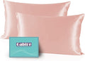 Gabire Mulberry Silk Pillow Cases Set of 2, Both Sides Real Silk Pillowcases by MulberrySilkPillowcases
