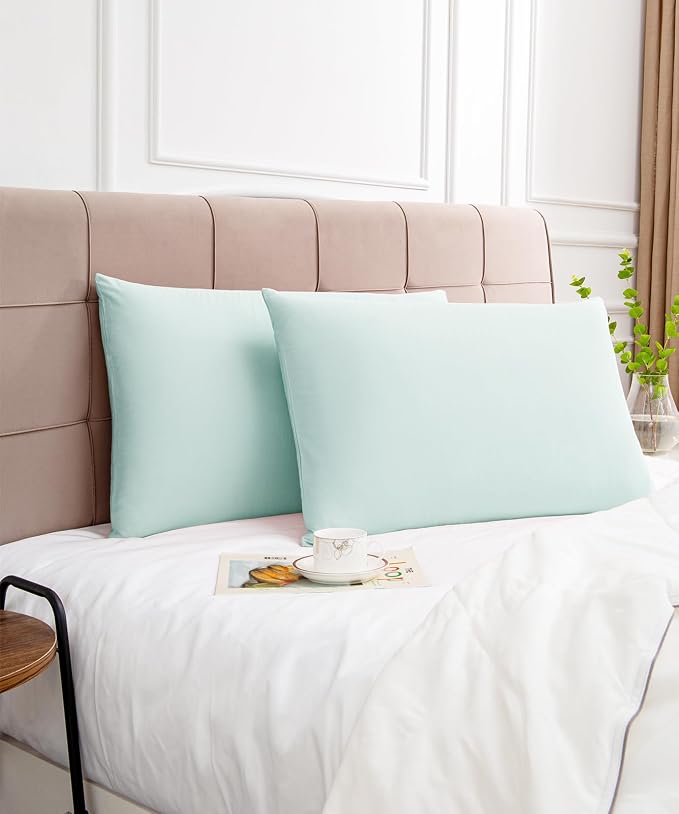 Warmstar Cotton Pillow Cases Queen Size Set of 2, 600 Thread Count Pillowcases - Image 7