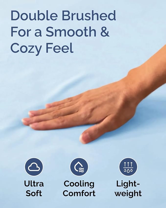 Cal King Size Fitted Bed Sheet - Image 5
