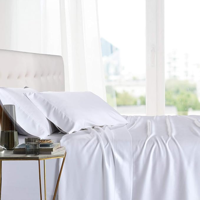 Royal Hotel Bedding 100% Natural Viscose Made from Bamboo Pillowcases, Soft - Image 3