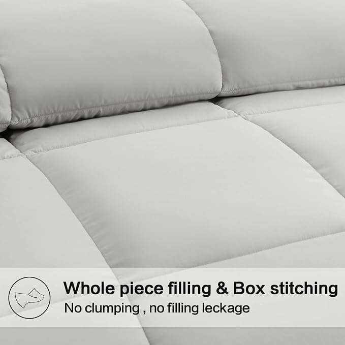EASELAND Full Size Down Alternative Comforter - Image 3
