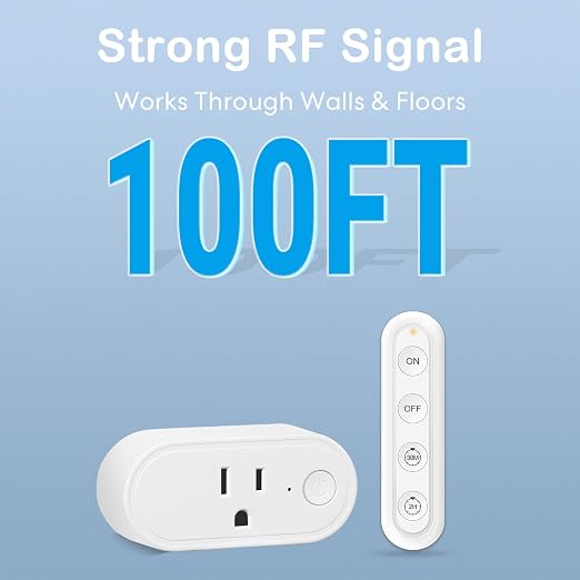 Remote Control Timer Outlet: Dual Gear Countdown - Image 7
