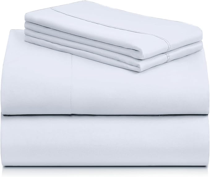 LuxClub 4 PC Sheet Set Bed Sheets Deep Pockets 16" Eco Friendly Wrinkle Free - Image 8