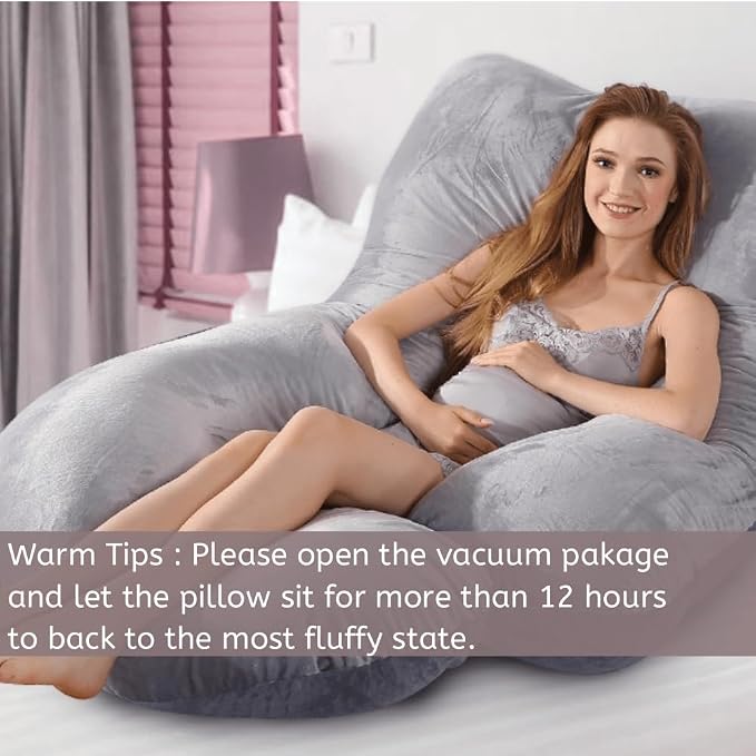 60 Inch Full Body Pregnancy Pillows - Image 7