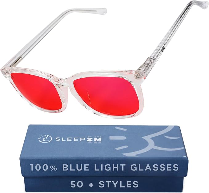 Sleep ZM Blue Light Blocking & Light Sensitivity Glasses by SleepZM
