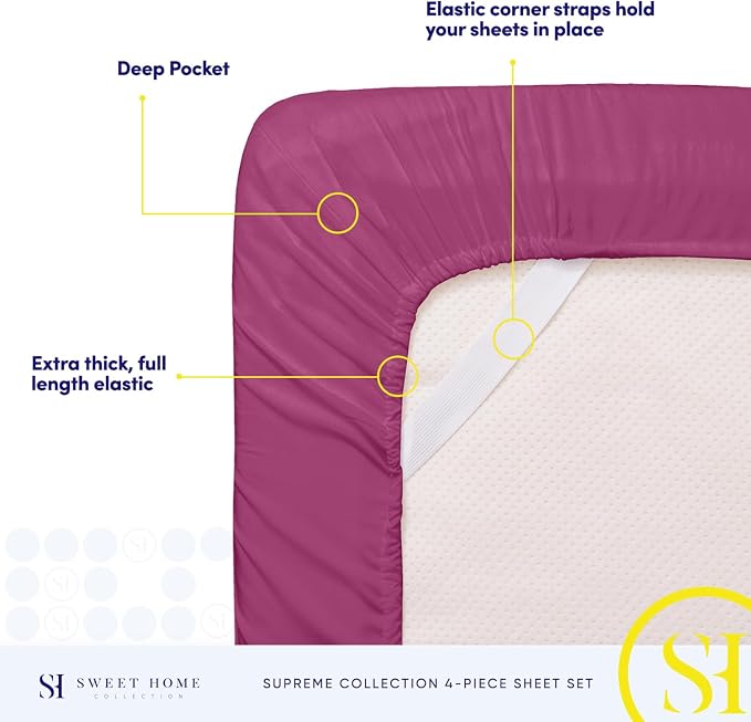 Queen Size Bed Sheets - Image 5